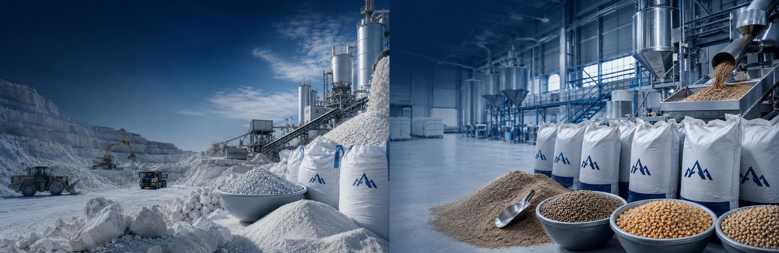 Two focused sectors. Products matched to real application requirements.